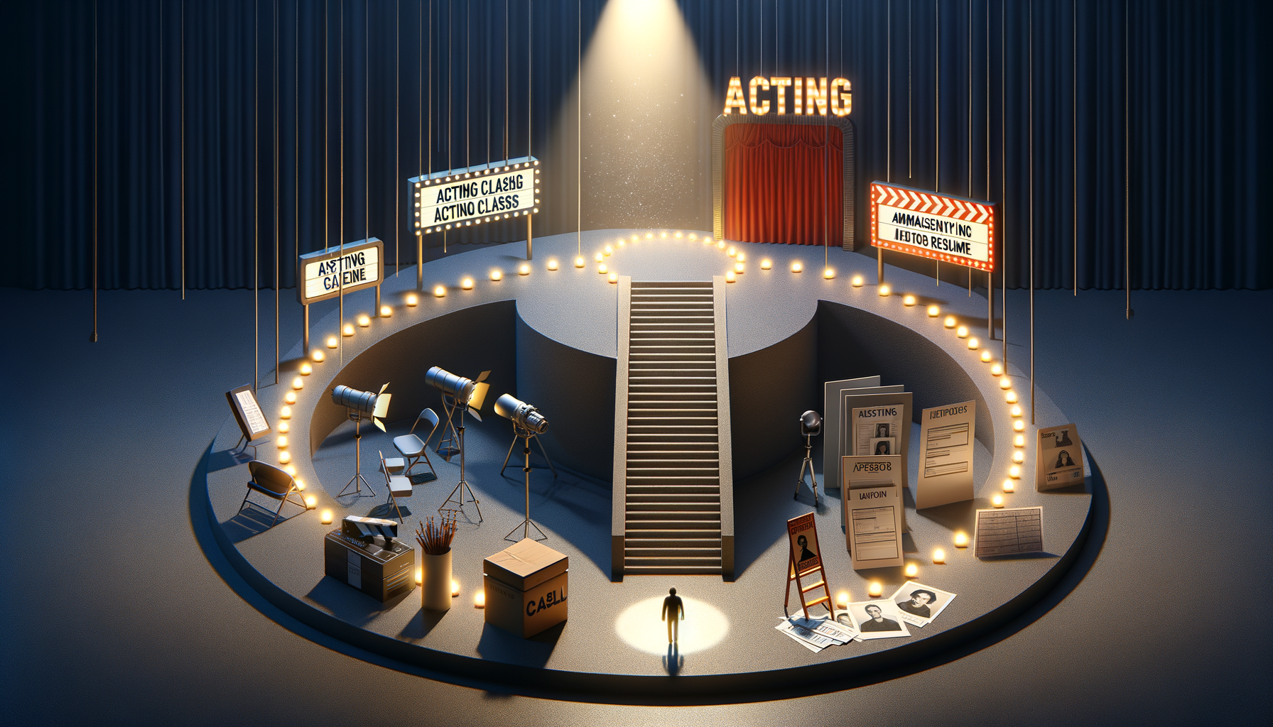 Getting Started in Acting: Your First Steps Toward the Spotlight